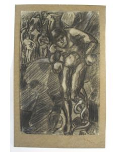 Cris Agterberg, 'De baanbreker', tekening, 1923