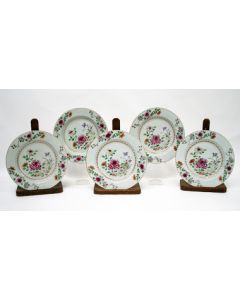 Serie famille rose borden, 18e eeuw