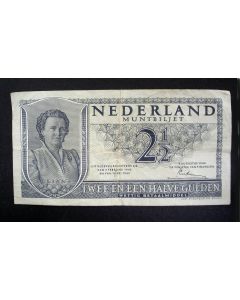 Bankbiljet, 2 1/2 gulden 1949