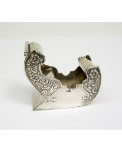 Zilveren miniatuur slede, 19e eeuw 