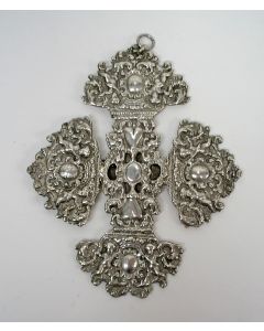 Zilveren wiegkruis, 18e/19e eeuw