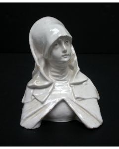 Aardewerk beeldje, de Madonna van Neurenberg