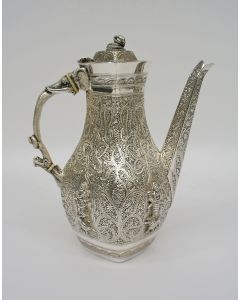 Anglo-Indian koffiepot, Madras/Londen, ca. 1900