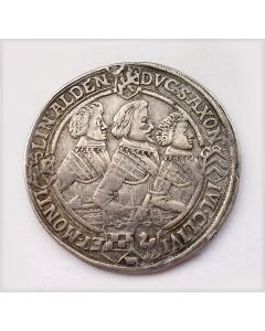 [Duitse Staten] Saksen-Altenburg, Zilveren 'Vier Broeders Thaler', 1623. 