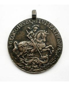 Zilveren ruiterpenning, 18e eeuw