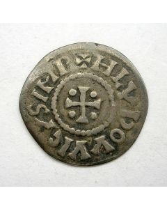 [Karolingische Rijk] Lodewijk de Vrome (814-840), zilveren denier,, waarschijnlijk geslagen te Dorestad