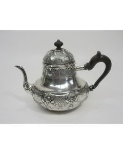 Zilveren theepot, Andries van der Steen, Haarlem 1732