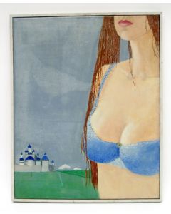 Anne Semler, 'Buste', olieverf, 1969