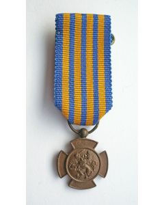 Militaire onderscheiding, Bronzen Leeuw, miniatuur draagmedaille