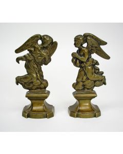 Vlaamse bronzen engelfiguren, 18e eeuw