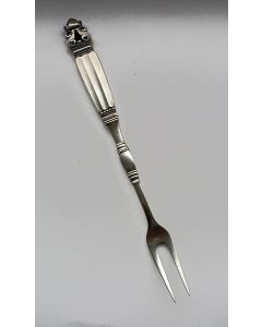 Zilveren vleesvork. Georg Jensen, ca. 1930