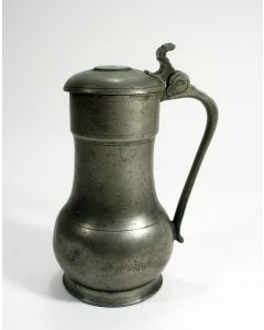 Tinnen maatkan / Rembrandtkan, Den Bosch, eind 18e eeuw