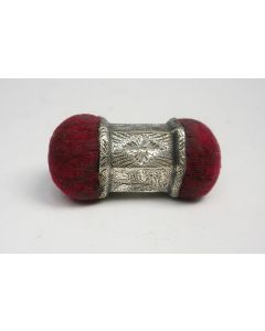 Zilveren speldenkussentje, 19e eeuw