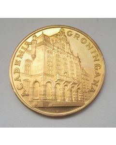Gouden penning, 350-jarig bestaan van de Groningse Universiteit, 1964 (M.Meesters)