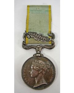 Engeland, Medaille van de Krimoorlog met gesp Sebastopol, 1854