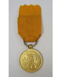 Medaille voor Langdurige Trouwe Dienst 'in goud', uitvoering in miniatuur