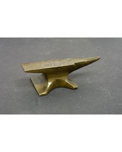 Bronzen aambeeldje van een edelsmid, 19e eeuw