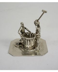 Zilveren miniatuur, kuiper 