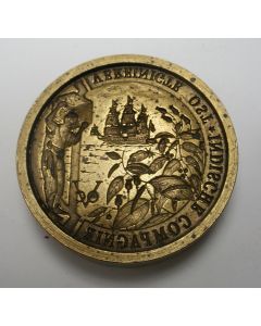 Lakstempelvlak met VOC-motieven