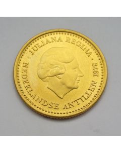 Nederlandse Antillen, 100 gulden goud, 1978