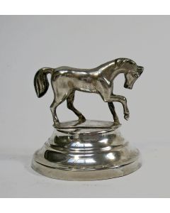 Zilveren beeldje, paard, 19e eeuw