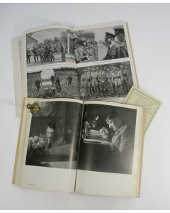 2 fotoboeken over A. Hitler, door Heinrich Hoffmann, 1938 en 1940