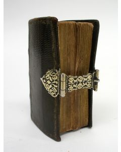 Psalmenboekje met zilveren slot door Reyer Barsingerhorn, Alkmaar 18e eeuw 