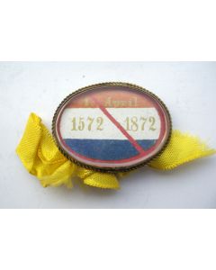 Draagteken op het derde eeuwfeest van de inname van Den Briel, 1872