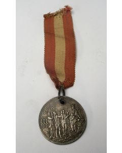 Draagteken van de Beëdiging van de Utrechtse Schutterij op de Neude, 1786