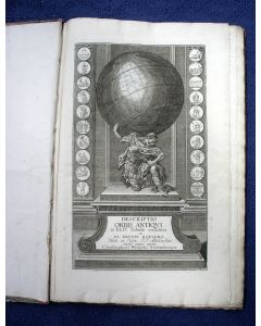 Christoph Weigel, 'Descriptio orbis antiqvi in XLIV. tabulis', atlas met 44 handgekleurde kaarten van de antieke wereld, 1720