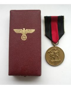 Duitsland, 'Medaille zur Erinnerung an den 1. Oktober 1938' (Anschlussmedaille)