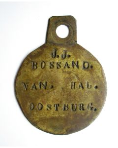 Draagteken, J.J. Bossand-Van Hal. Oostburg