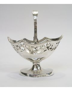 Zilveren kandijbakje, Johannes van der Toorn II, Den Haag, 1806