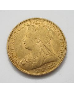 Engeland, gouden souvereign, 1901