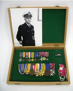 Onderscheidingen van A.C. Lamers, Generaal-majoor der Mariniers