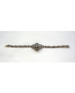 Klassieke armband met diamanten