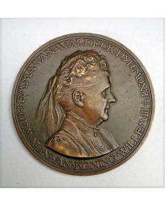 Penning, Koningin Emma 50 jaar in Nederland, 1929