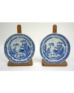 Stel Chinese porseleinen borden, Qianlong periode