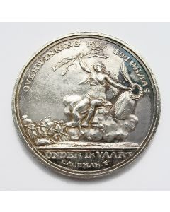 Zilveren penning, 'De overwinning bij Jutphaas', 1787