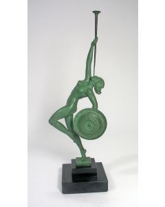 Raymonde Guerbe, 'Jericho', sculptuur, ca. 1930