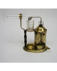 Messing inhalatie-apparaat, door Kraepelien & Holm, Zeist ca. 1890