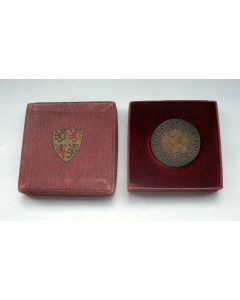 Penning, Studentenlustrum 1911 Utrecht, Willem IV Graaf van Holland, in doosje van uitgifte