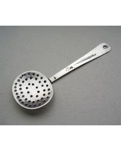 Zilveren miniatuur schuimspaan, Amsterdam ca. 1720