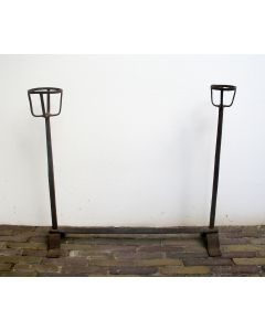 Smeeedijzeren vuurbok, 17e/18e eeuw
