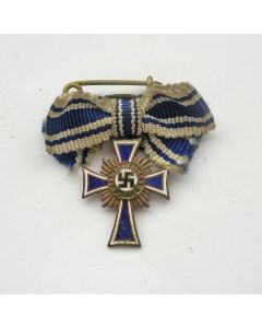 Duitsland (Derde Rijk), Moederkruis, miniatuur draagmedaille 