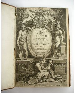 ‘Obsidio Bredana’, geïllustreerd boek over het Beleg van Breda, 1629