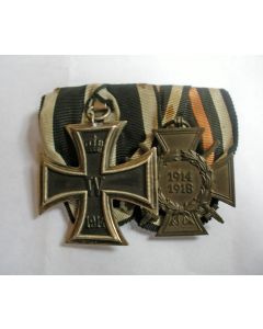 Duitsland, spang van twee militaire onderscheidingen, periode Eerste Wereldoorlog