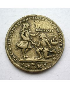 [Engeland] Penning 'Raid on Cartagena by Admiral Vernon', 1741