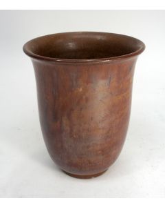Cris Agterberg, geglazuurde gres vaas, uitgevoerd door Guërin, Bouffioulx, ca. 1925