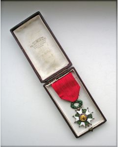 Frankrijk, Onderscheiding Legion d'Honneur, in cassette